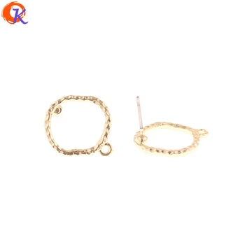 

Cordial Design 100Pcs 14*18MM Jewelry Making/Earring Stud/Irregular Ring Shape/Hand Made/Earring Accessories/Earring Findings