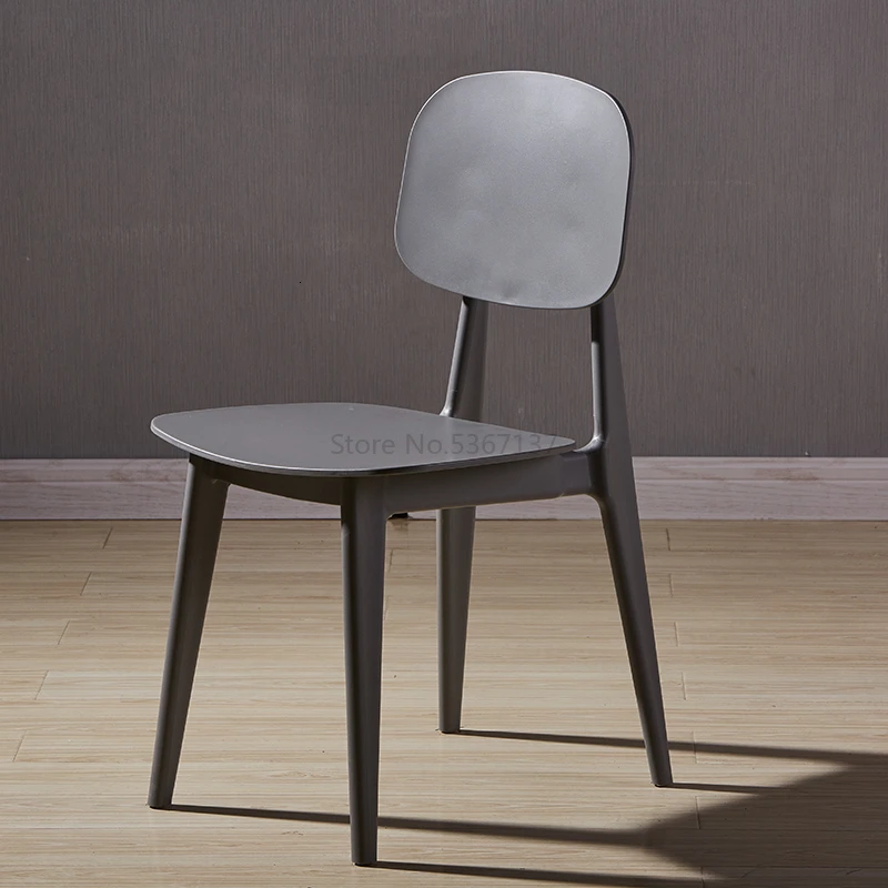 Современный минималистичный обеденный стул для продажи, креативное Скандинавское ресторанное кресло, пластиковое кресло для макияжа, мебель для гостиной, Cadeira - Цвет: Blue