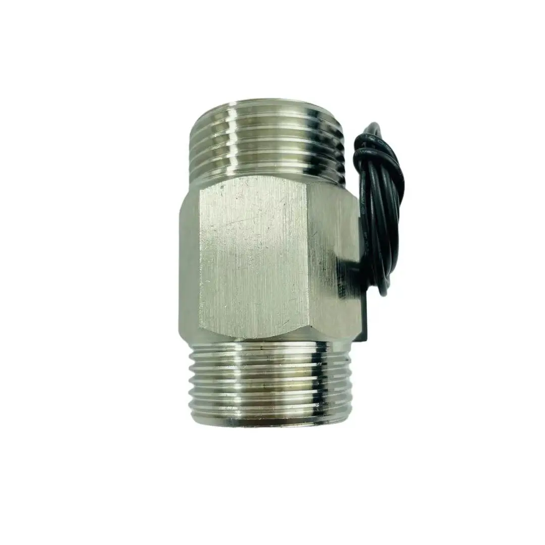 

USM-FS10TS SUS304 Flow Switch Reed Switch Magnetic Sensor Switch 5-50L/min 24V DC 0.3A 2 wire Saier Senso DC 70W 2 wire iSentrol