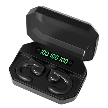 

Waterproof TWS Bluetooth V5.0 Wireless LED Power Display Touch Control Digital Noise Reduction Earphones With 1500mah Battery
