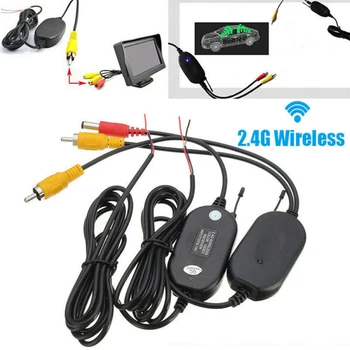 

Monitor Receiver Transmitter Kit Car Backup Camera Vehicle Wireless Video Hot