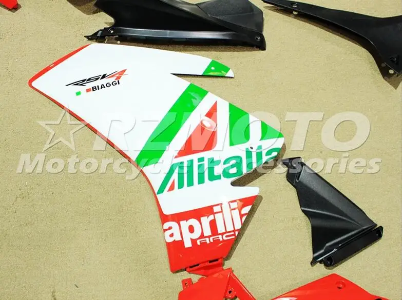 Полный мотоцикл полный комплект обтекателя для Aprilia RSV4 1000 2010 2011 2012 2013 АБС-пластик номер 3