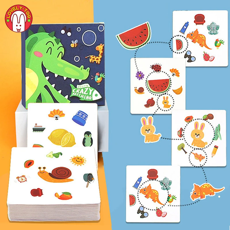 

Card Game For Kids Family Party Adult Card Games Toy Find it Children Intelligence Toy Visual Perception Skills Development