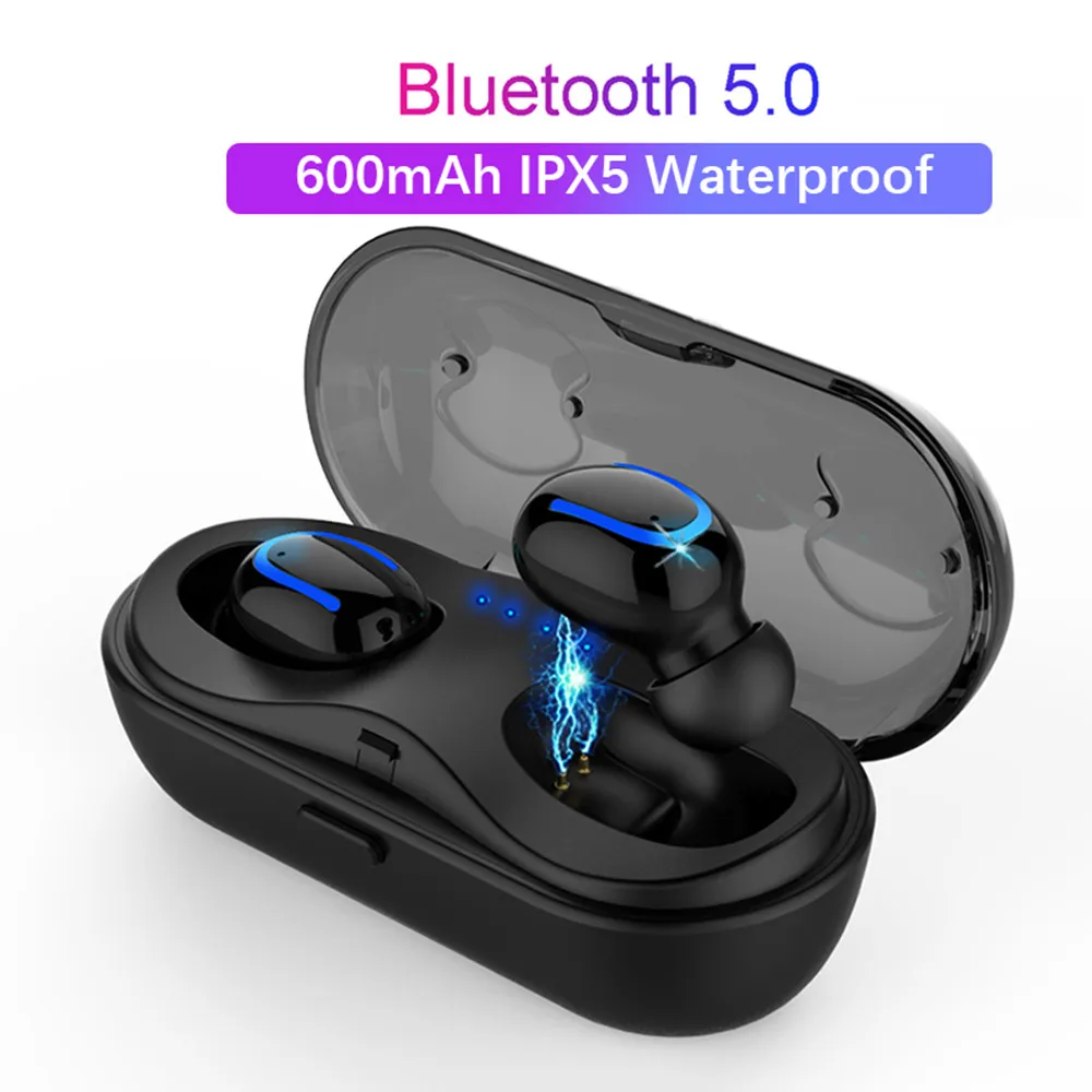 

Q13S TWS Earbuds Bluetooth 5.0 Earphones Wireless Headphones True Stereo Earbuds Handsfree Waterproof Headset With Charging Box