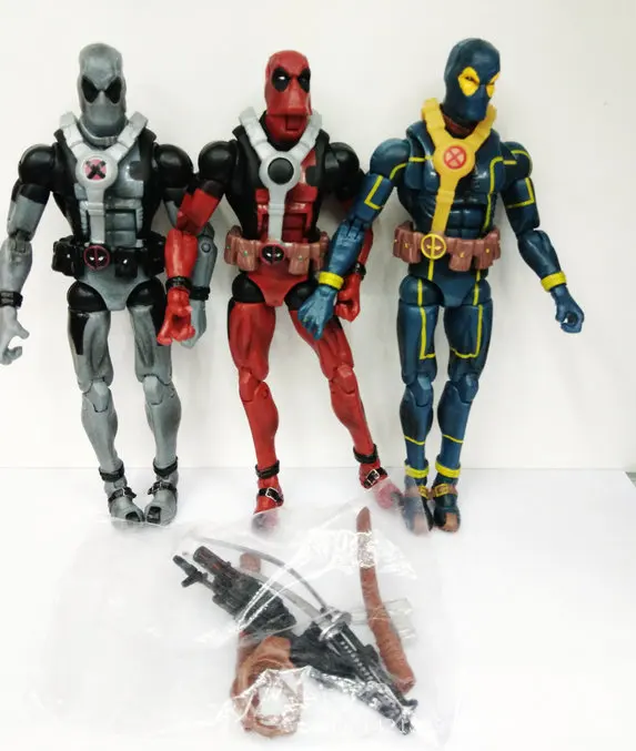 Гараж Набор Marvel X-men X-man6-Inch Супер милый мультфильм Дэдпул 2 Дэдпул 3-выбор