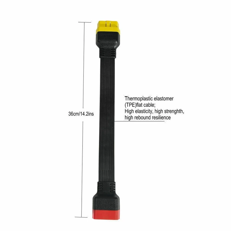  Car Obd2 Extension Cable for X431 V / V + / Pro / Easydiag 3.0 Expansion Connector