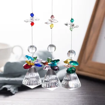 

New angel diamond ball pendant, color DIY pendant, Wedding Pearl curtain, Amazon popular one-piece hair substitute