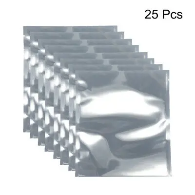 25 шт. антистатическая защитная сумка, плоский открытый верх, 6," x 7,1"
