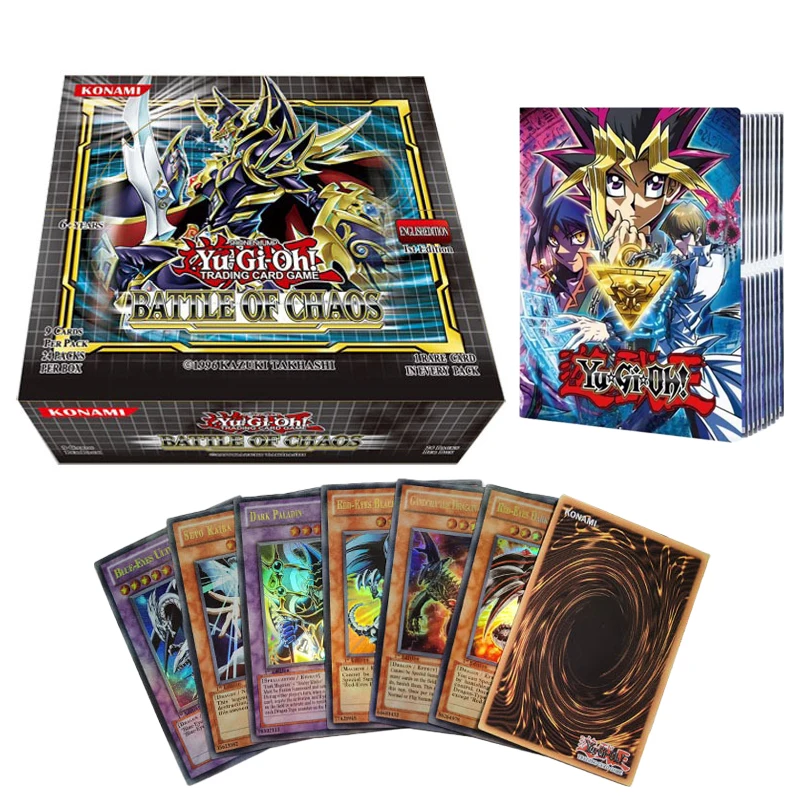 Новая коллекция редких карт из японского аниме yugioh коробка Yu Gi Oh Sky Dragon игры хобби