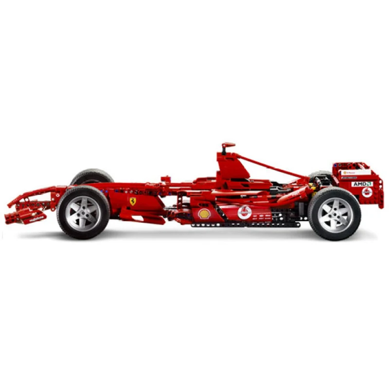 1:8 F1 гоночный автомобиль техника модель строительные блоки 1242 шт. кирпичи подарки на день рождения для мальчиков детские развивающие игрушки для детей