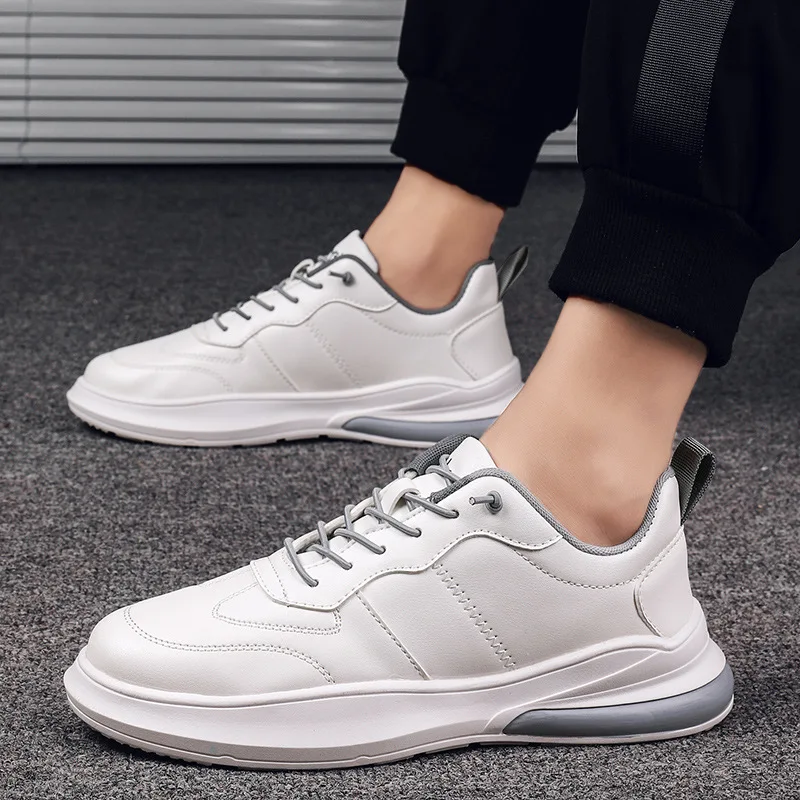 

Small White Shoes 2019 Autumn New Style MEN'S SHOES Korean-style Trend Online Celebrity Students Casual Versatile White Shoes ME
