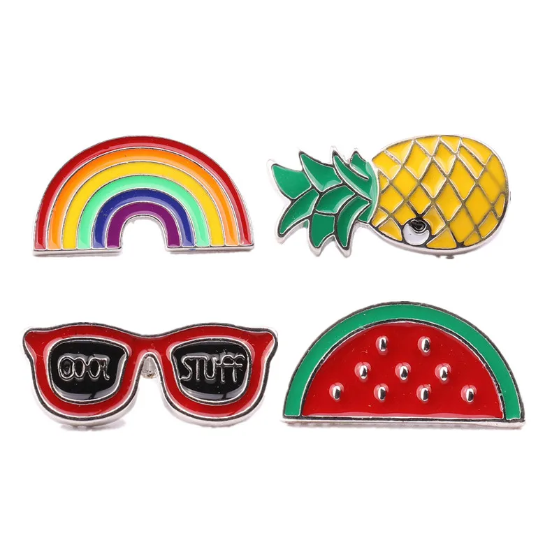 

1PCS Fashion Colorful Enamel Pin Brooches For Women Cartoon Creative Mini Metal Brooch Pins Denim Hat Badge Collar Jewelry