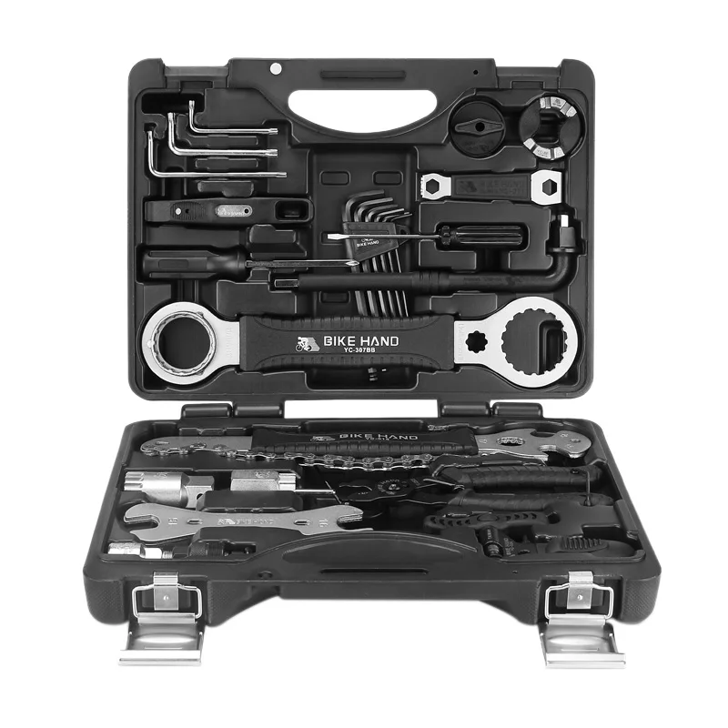

Bike Hand 18 In 1 Bicycle Repair Tools Kit Multi Mtb Tire Chain Repair Tools Spoke Wrench Kit Hex Screwdriver Bike Tools