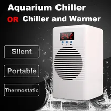 110-240V Aquarium Water Chiller Of Warmer Koeler Halfgeleider Temperatuurregeling Voor Vis Garnalen Tank Marine Koraalrif tank