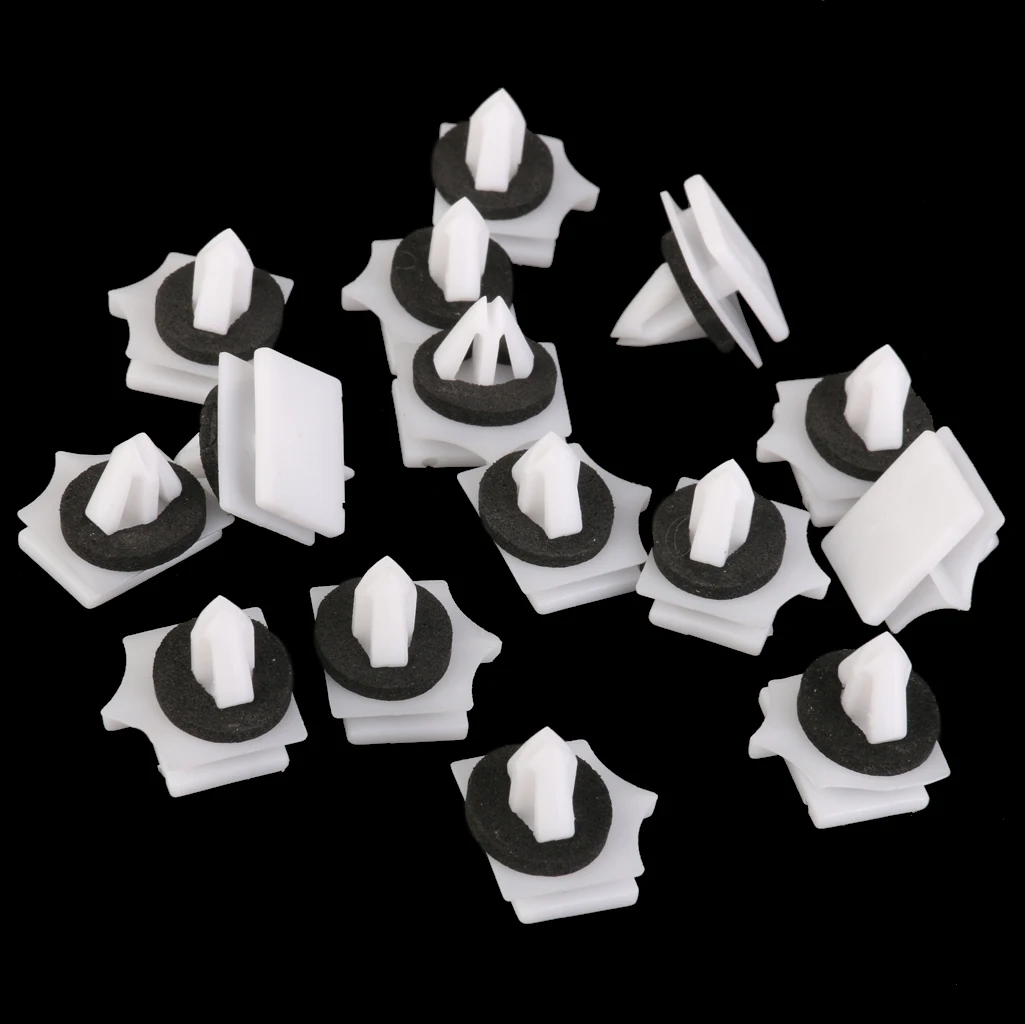 15pcs 11mm Hole Door Panel Trim Clips For Hyundai Sonata Sportage 11518357