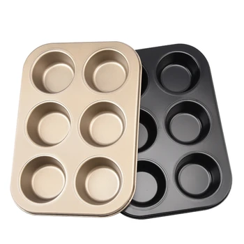 

Non Stick Carbon Steel Cake Baking Pan Oven Tray Bakeware Cupcake Mold Bread Cookware Kitchen Tools Accessories