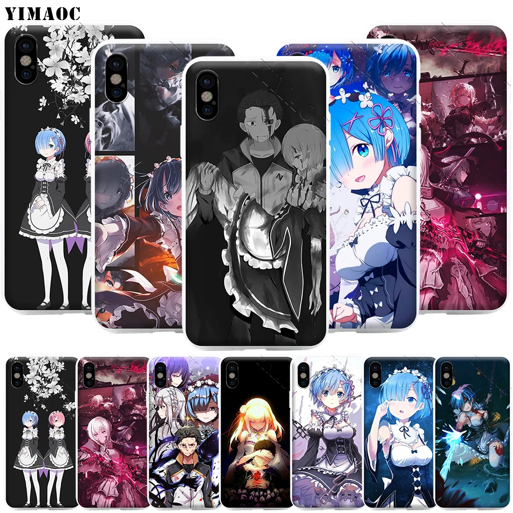 Чехол YIMAOC с аниме для iPhone 11 Pro XS X XR Max 8 7 6 6S Plus SE | Мобильные телефоны и аксессуары