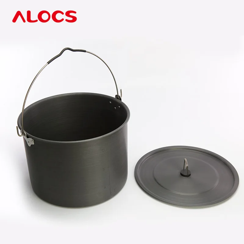 Ультралегкая портативная посуда Alocs RT03 на 4 6 человек 5 л|camping cookware pots|camping cookwareoutdoor |