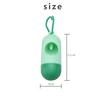 1/2/4pcs New Plastic Small Portable Baby Diapers Bags Rubbish Bags Garbage Bag Removable Box Nappy Bag 6