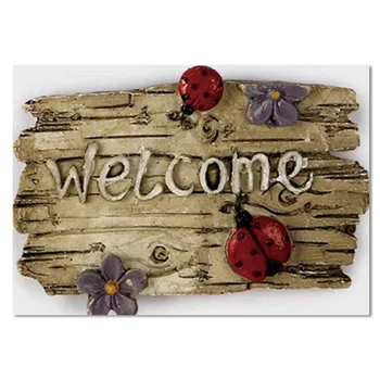 

5D DIY Full Diamond Painting Cross Stitch Diamond Embroidery welcome Mosaic Diamond Home Decoration