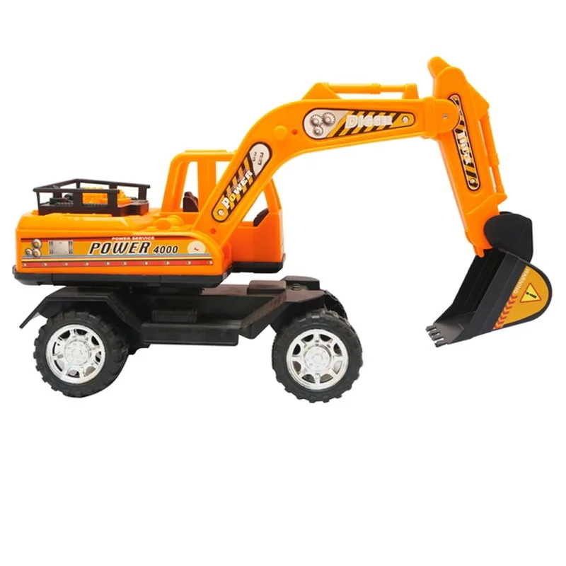 

CHILDREN'S Toy Car Inertia Engineering Vehicle Baby Large Size Excavator Educational Boy Hook Machine Sliding Excavator Model
