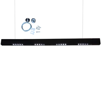 

Modern Life 40W 4ft Suspended LED Linear Light, Suspension Lighting Fixture, Anti-Glare Lens, 1-10V Dimmable TRIAC Dimming