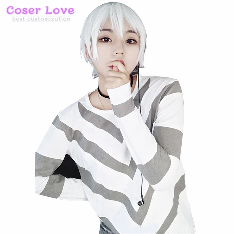 Toaru Kagaku geen Railgun Accelerator T-shirt broek hoofddeksels pak hele set Cosplay Kostuum Carnaval Halloween Christmas party Toaru Kagaku geen Railgun Accelerator T-shirt broek hoofddeksels pak hele set Cosplay Kostuum Carnaval Halloween Christmas party