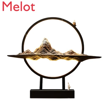 

Hanging Large Buddhist Incense Burner Backflow Waterfall Smoke Aromatic Diffuser Queimador De Incenso Home Decorations