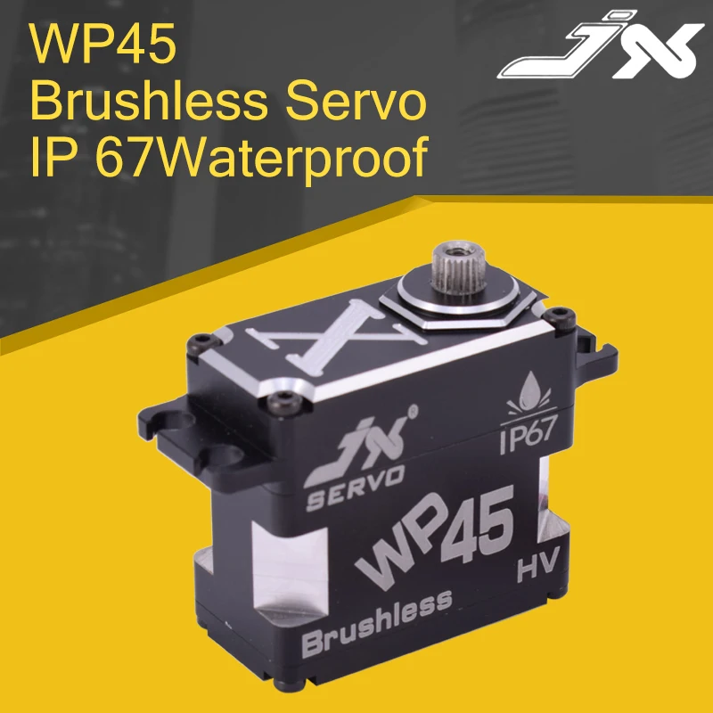 JX WP45 45 кг водонепроницаемый сервопривод 8 4 в 0.11сек стальная шестерня 180 градусов HV