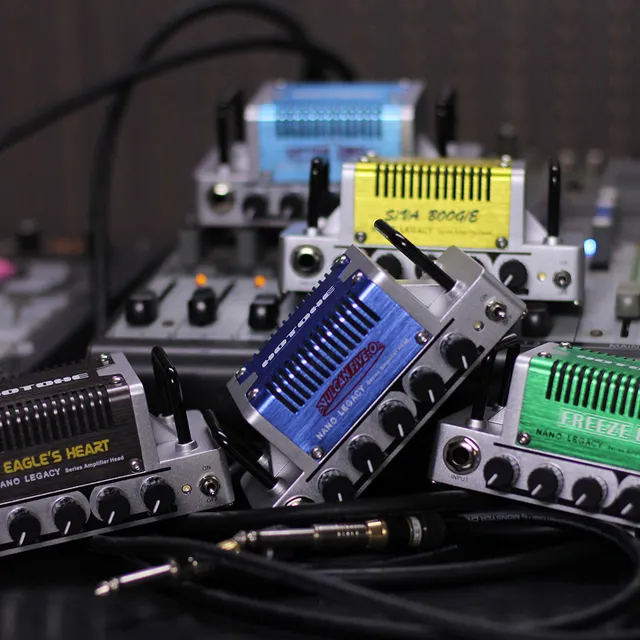 Hotone Eagle's Heart Amplificatore Chitarra 5W - Testa Classe AB Con Cab SIM, FX Loop, Suono German Rock - Foto 3