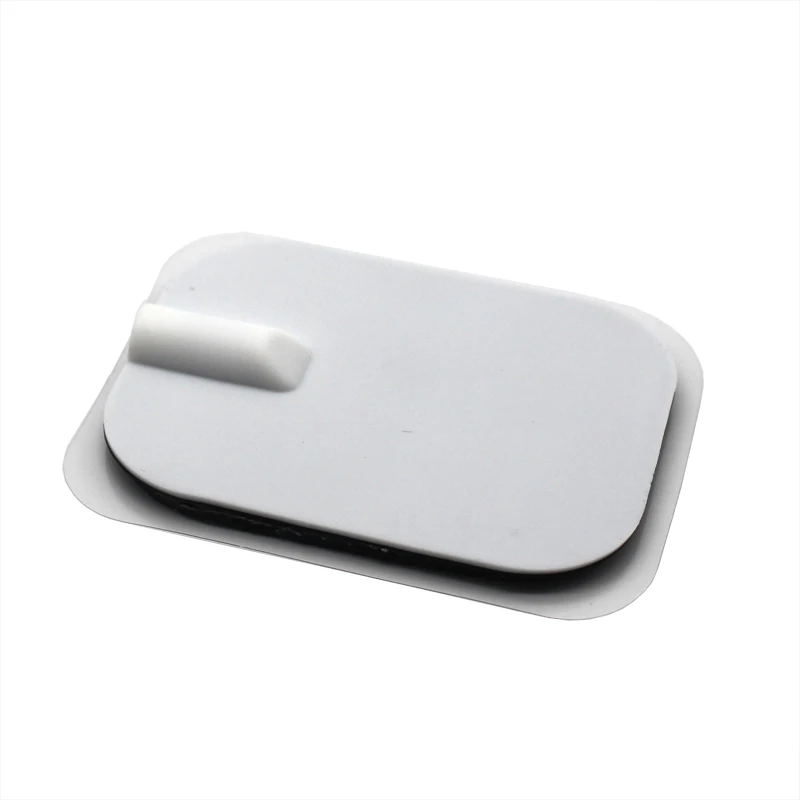 2mm Plug 6x4.5cm TENS Machine / Muscle Stimulator Massager Muscle Slimming Massage Patch Silicone&Gel Electrode Pad 20/50pcs