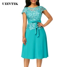 Бандажное летнее осеннее женское платье, Повседневное платье размера плюс, тонкое шифоновое кружевное ТРАПЕЦИЕВИДНОЕ ПЛАТЬЕ, винтажные элегантные сексуальные длинные вечерние платья