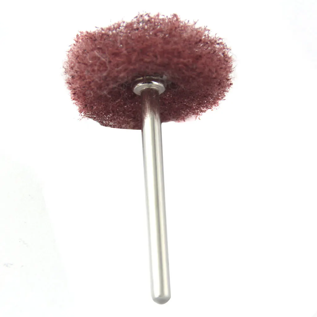 20pcs Fiber Polishing Wheel Abrasive Buffing Pad Tool Brushes