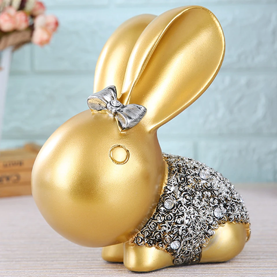 Couple rabbit decorationCraft Toys AliExpress