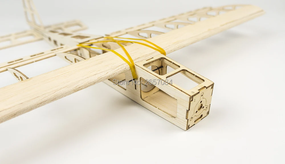 Масштаб RC Balsawood самолет Лазерная резка мини-палка 580 мм набор из пробкового дерева DIY строительные деревянные модели