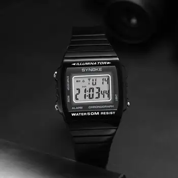 

SYNOKE Sport Watch Men Multifunction Life Relogio Masculino Waterproof Watch For wo'men Cheap Electronic Digital watches relojes