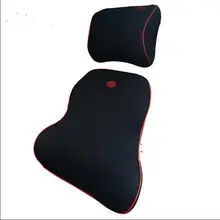 Автомобильный подголовник и опора для поясницы Набор подушек пены памяти Автомобильная подушка Шейная подушка пены памяти Автомобильная подушка Tournure a Generat