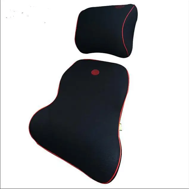 

Automotive Headrest Lumbar Support Pillow Set Memory Foam Car Back Cushion Neck Pillow Memory Foam Car Pillow Tournure a Generat