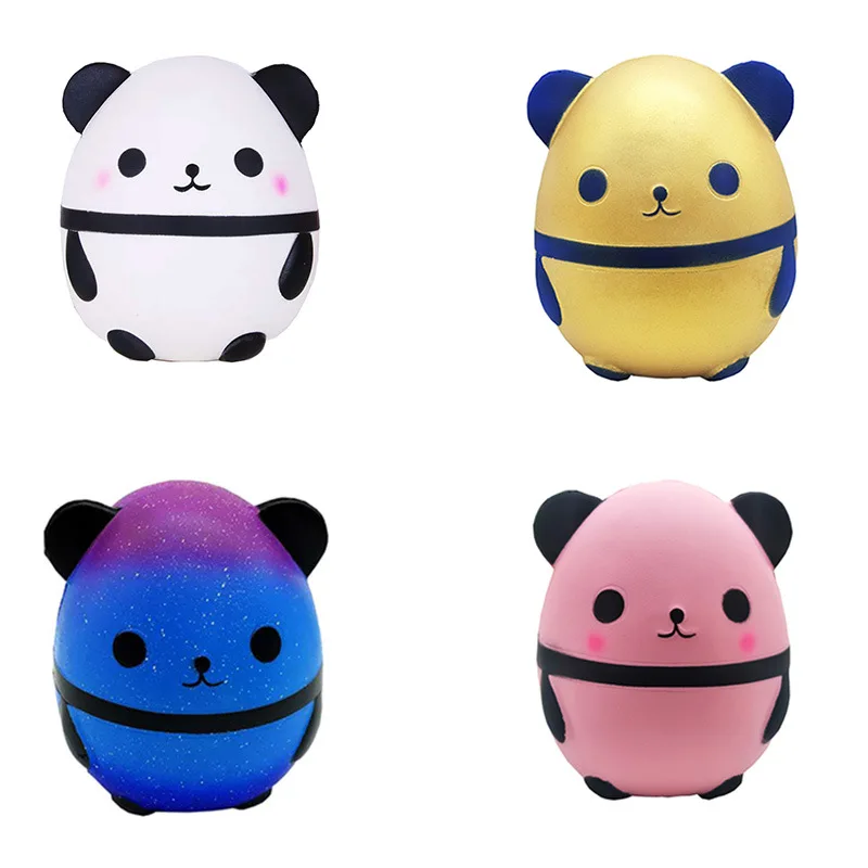 

JIMITU Squishy toy children slowly rising pressure-resistant toy panda egg slow rebound doll stress relief toy fun kids gift toy