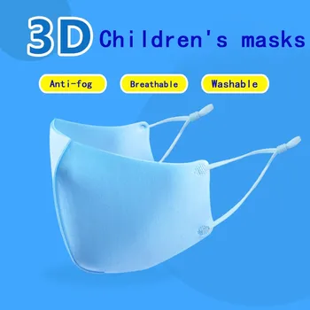 

6pcs Cotton Cover Simple Masque Adult Mouth Face Cover Cartoon Solid Kids Washable None-pollution Cute Mouth Dust Face Covers