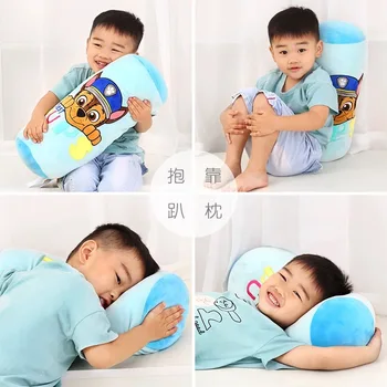 

1pc Original Genuine Paw Patrol plush pillow skye rubble chase Everest Model Sofa cushion children's Nap pillow plush toy gift
