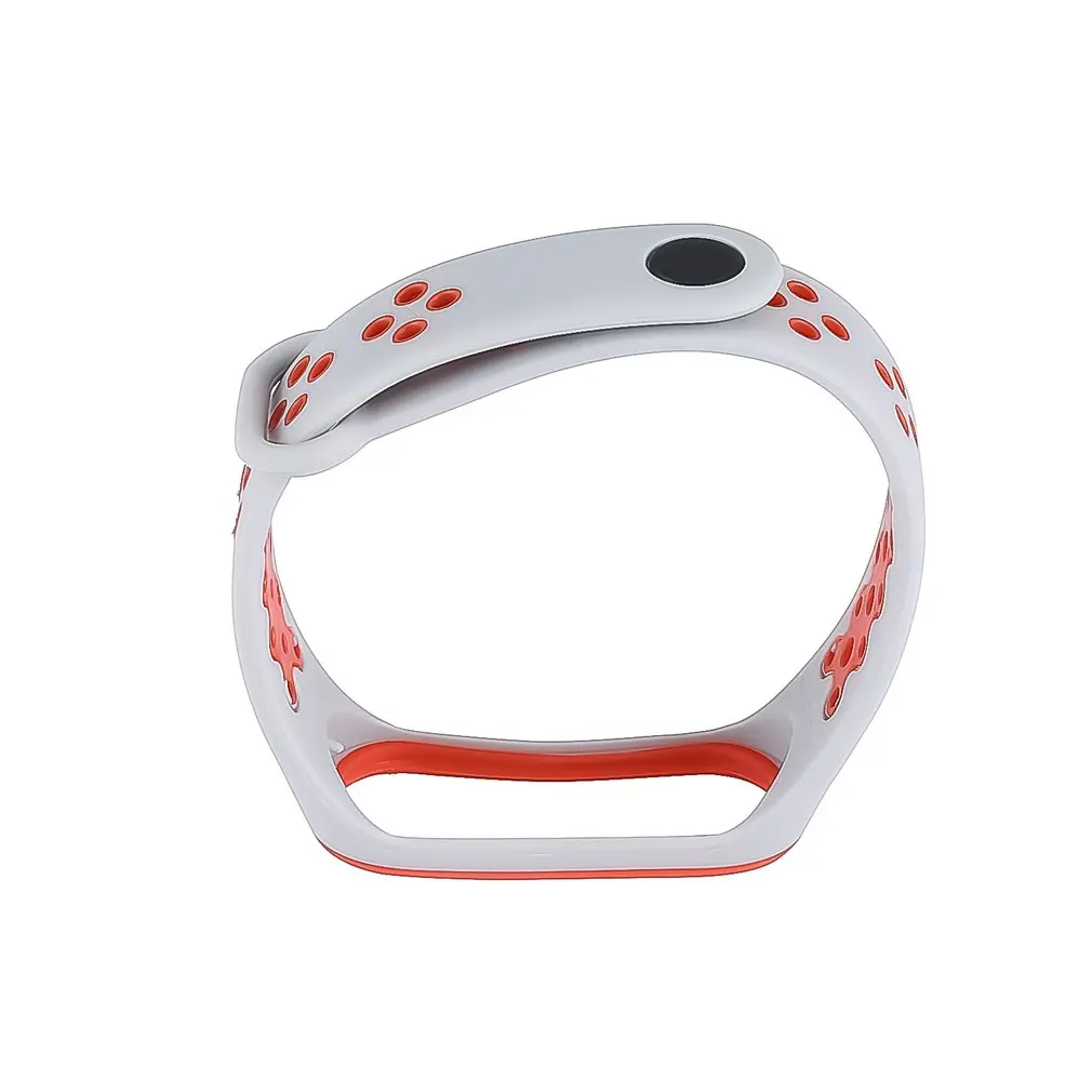 Ремешок на запястье для xiaomi mi band 4 mi band 4 сменный ремешок на запястье силиконовые браслеты двухцветный сменный ремешок