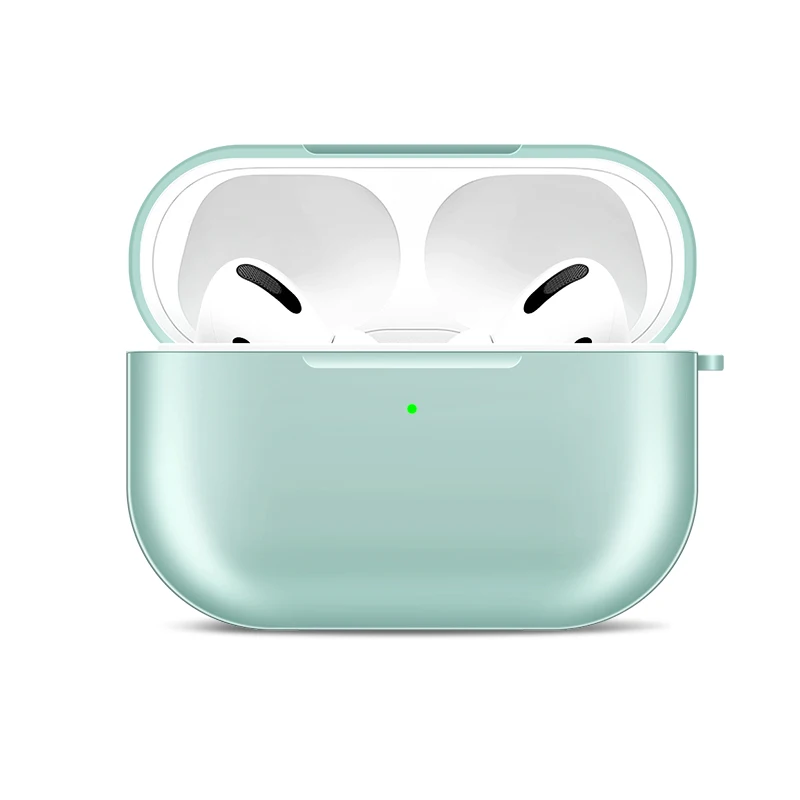 Защитный прозрачный чехол для Airpods Pro матовый ТПУ противоударный наушников Air Pods 3