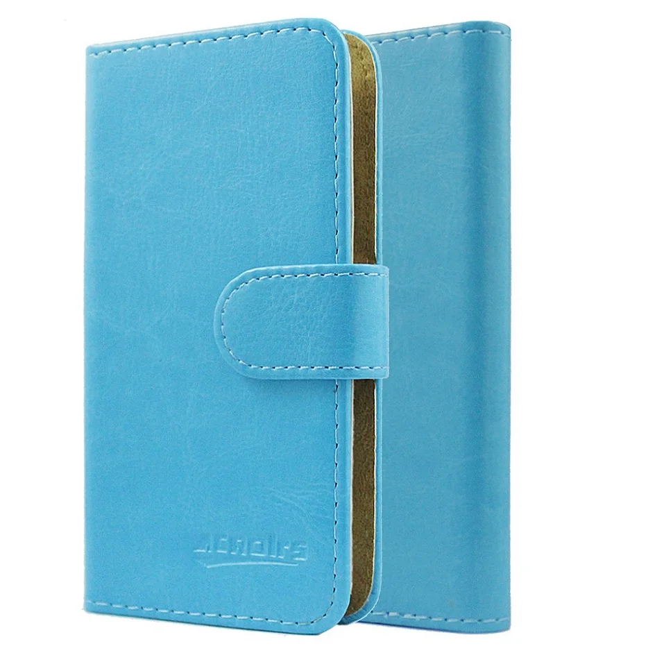 Gigaset GS270 чехол 6 цветов выделенный Флип кожаный эксклюзивный специальный чехол для телефона s кошелек для карт+ отслеживание - Цвет: Blue