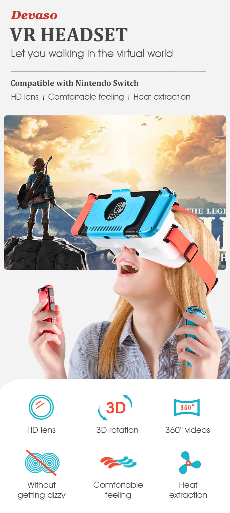 Virtual Reality for Nintendo Switch