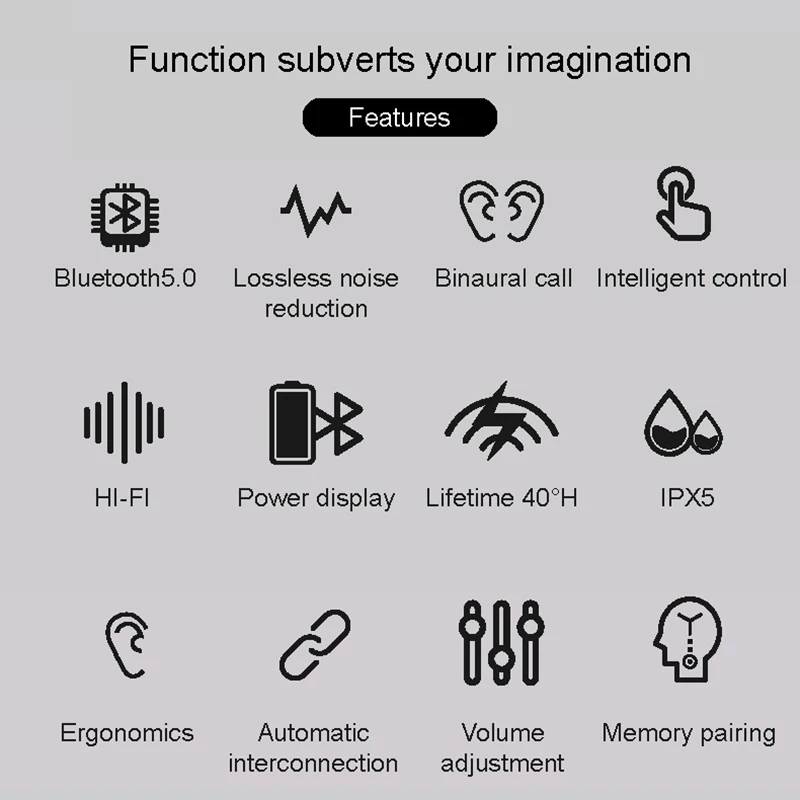 I99 tws светодиодный беспроводной Bluetooth наушники для iPhone samsung Xiaomi huawei LG pk ear air i7s i60 tws i30 i60 i600