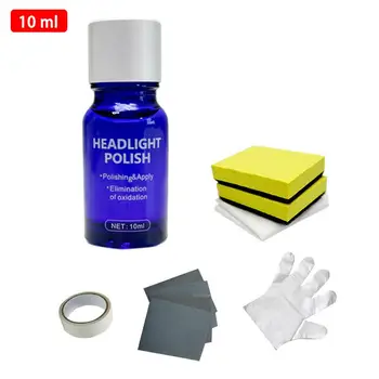 

Safe and Environmentally Friendly Brand New High Quality10/30ml Car Hardness Headlight Lens Restorer Light Polishing Repair Coat