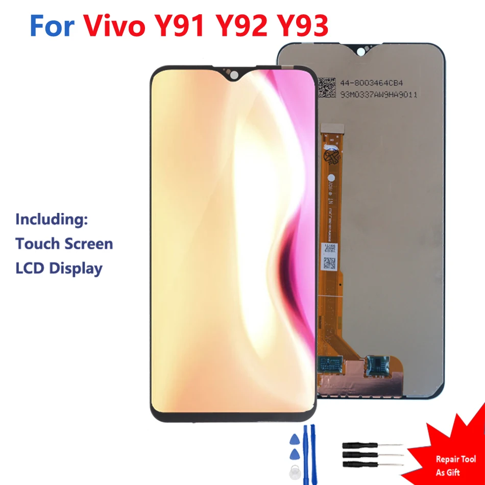 ЖК дисплей для BBK Vivo Y91 Y91i Y91c Y93 Y93s Y93st Y95 MT6762 сенсорный экран с дигитайзером в сборе Y93|Экраны мобильных