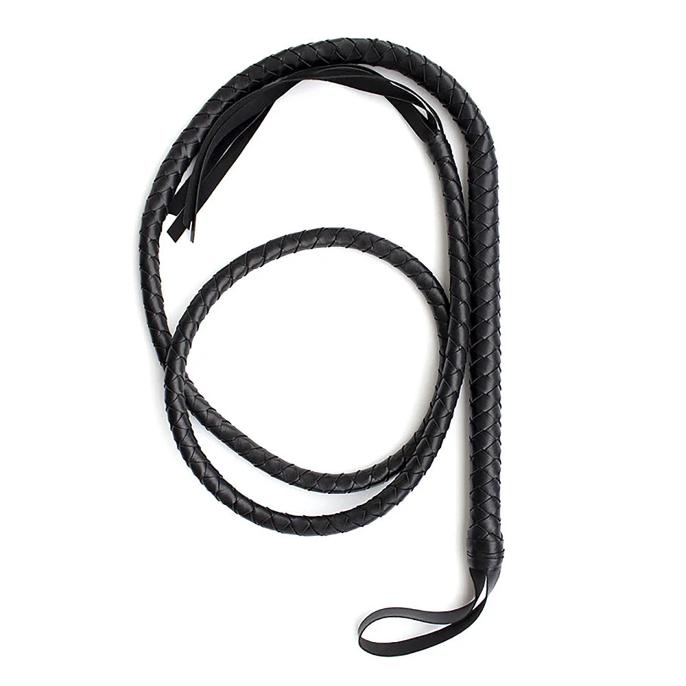 Sex toys 190cm Queen Long Whip 3 Color for Choose Handmade Leather Waving Bull Fetish Fantasty Adult Games For PartyYSL77 |