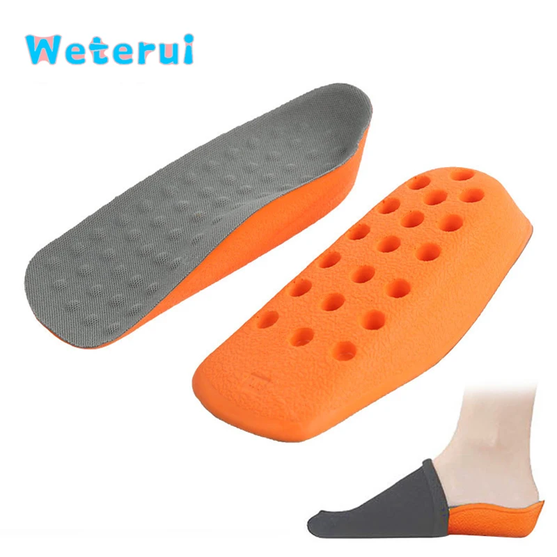 

Half Invisible Height Increase Heel Insoles Pad for Men Women Arch Support Orthotics Heel Cup Support Cushion Inserts